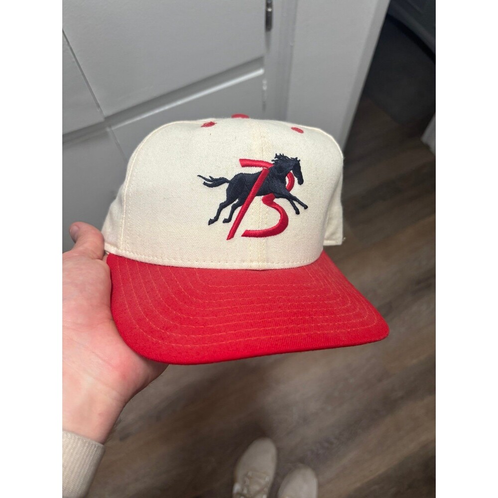 Vintage Billings Mustangs New Era Pro Model Baseball Hat Snapback Made In Korea